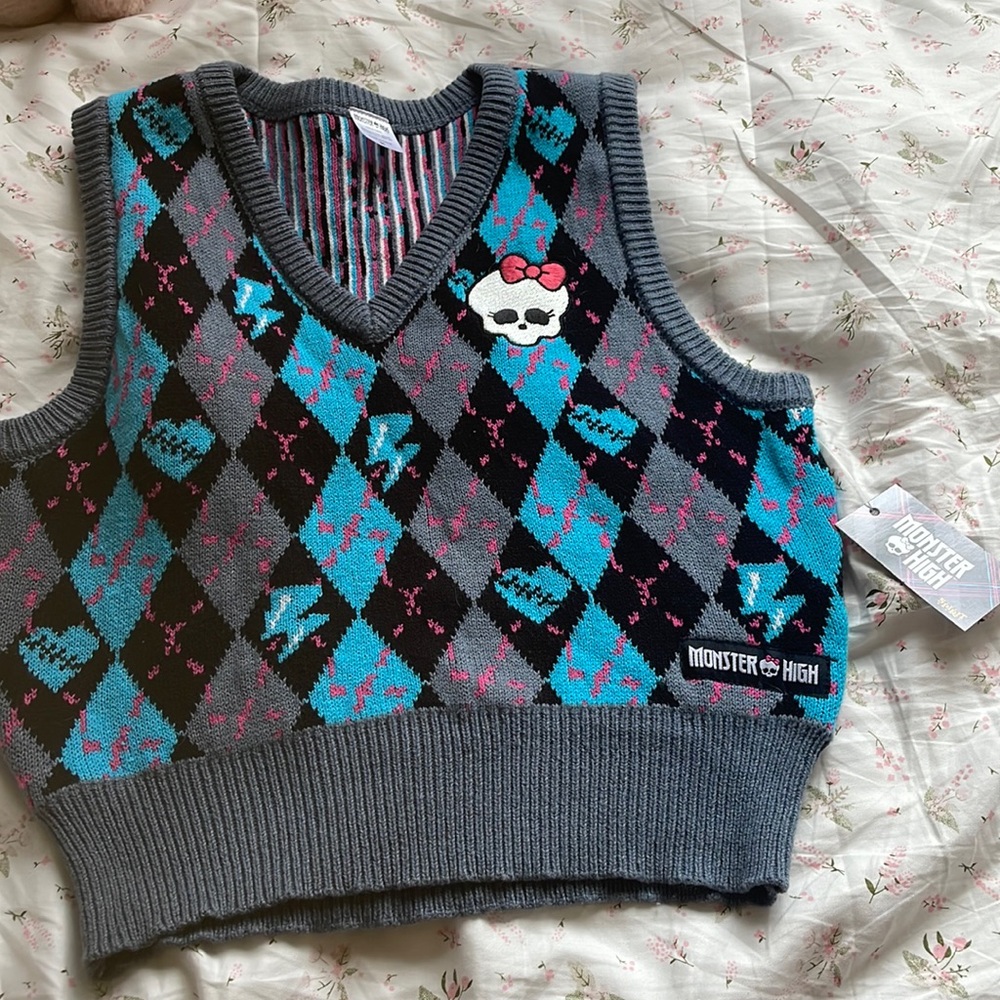 Monster high sweater vest